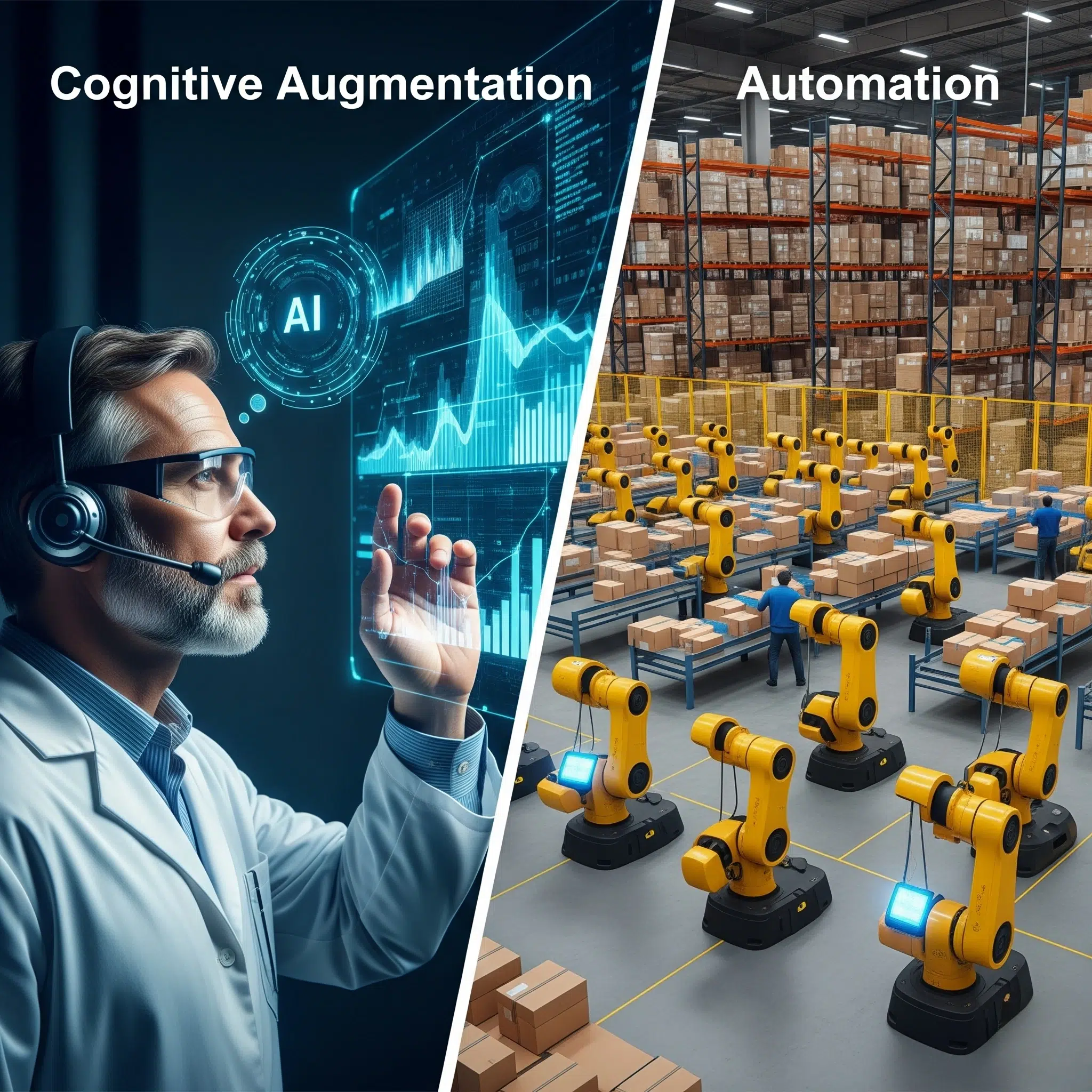 Cognitive Augmentation vs. Automation: The Battle for Human Relevance