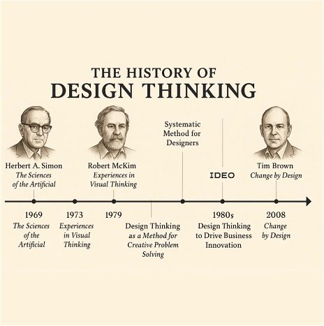 History of Design Thinking: Origins & Evolution