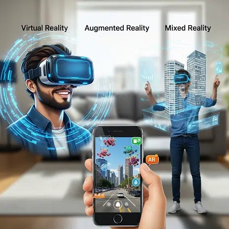 Mixed Reality vs. AR vs. VR: Key Differences
