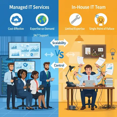 In-House vs. Managed IT: Which Is Right for You?