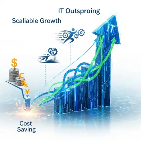 How IT Outsourcing Fuels Scalable Growth with Cost & Agility