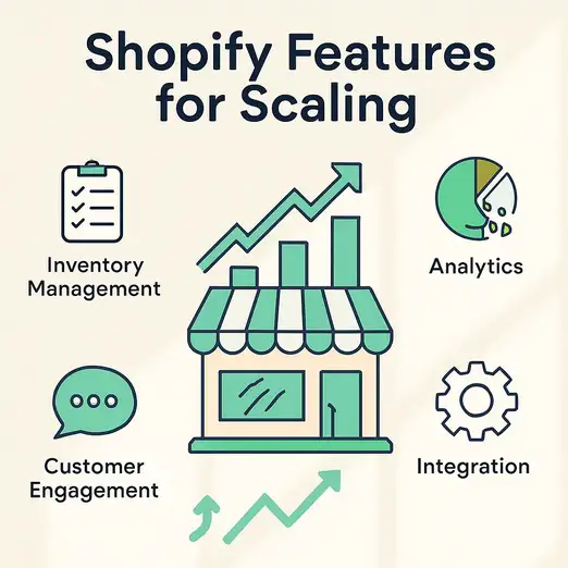 Which Shopify Features Matter Most for Scaling a Growing Brand?
